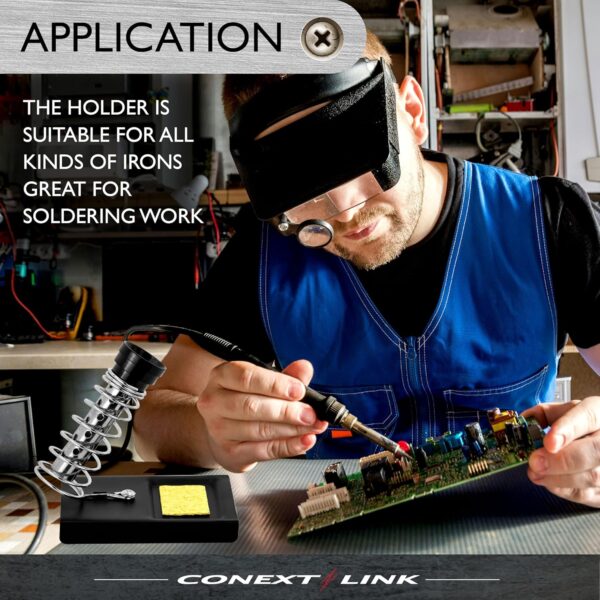 Soldering Iron Stand Single Spring For 40w 60w Soldering Iron Without Soldering Sponge