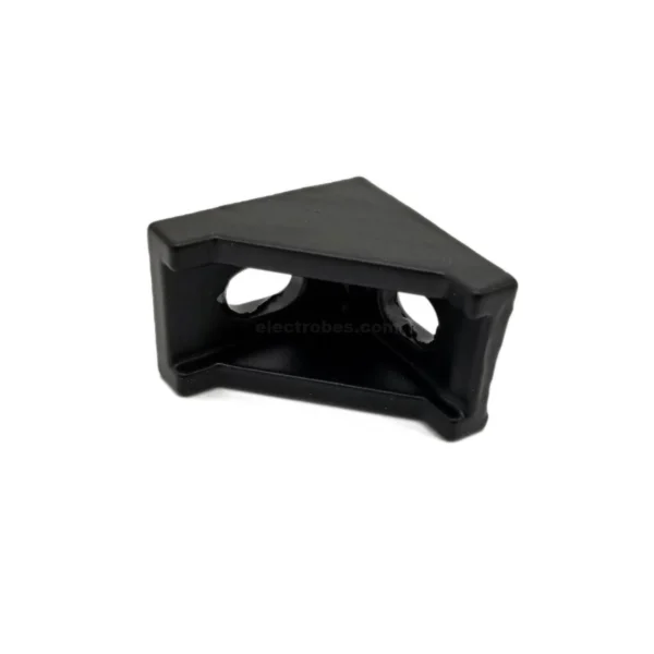Aluminum Corner for Extrusion Rod – Black - Image 2