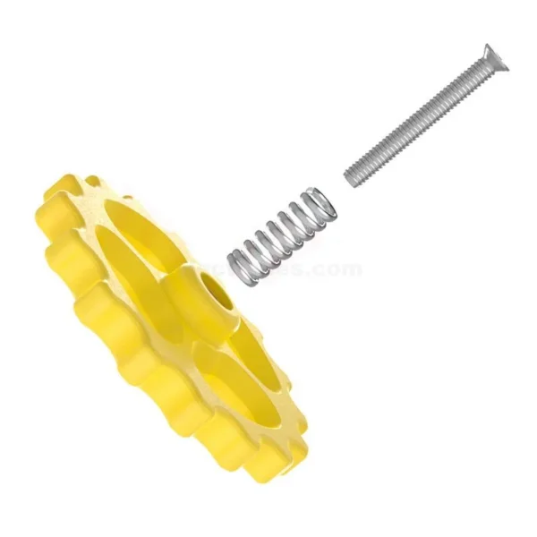 3D Printer Bed Leveling Kit – M3/M4 Thumb Screws, Nuts & Springs - Image 2