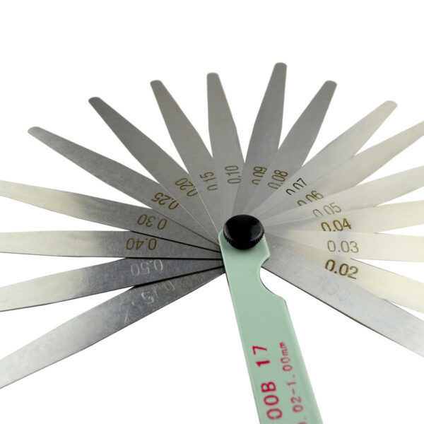 Rangefinder Feeler Gauge 0.04–0.88mm 32 Blades | Metric Valve Thickness Gauge in Pakistan - Image 2