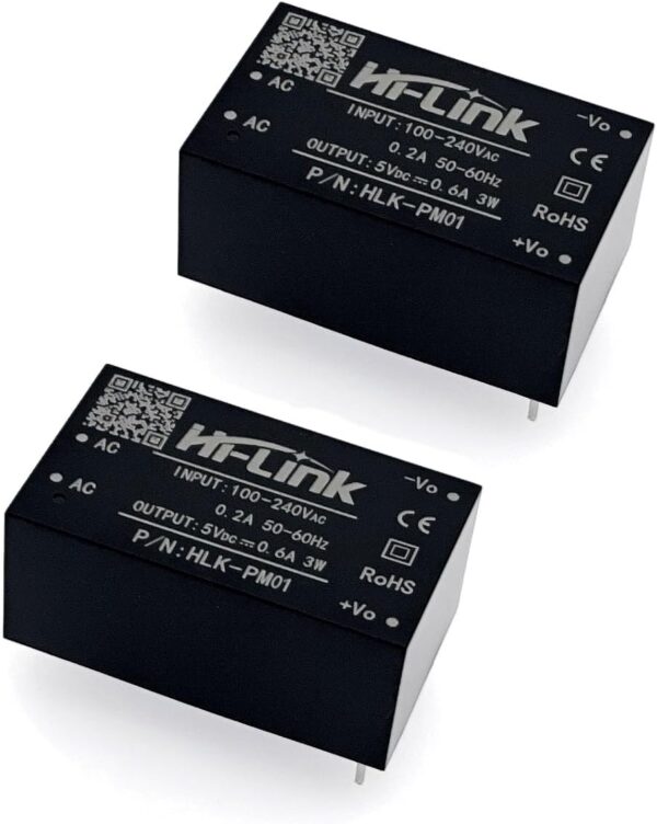 3w Hlk-pm01 Ac Dc 220v To 5v Step Down Power Supply Module Isolated Power Supply Module