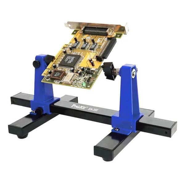 SN-390 Adjustable PCB Holder - 360° PCB Jig & Soldering Assembly Stand - Image 3