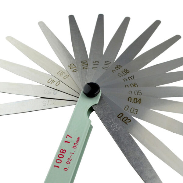Rangefinder Feeler Gauge 0.04–0.88mm 32 Blades | Metric Valve Thickness Gauge in Pakistan