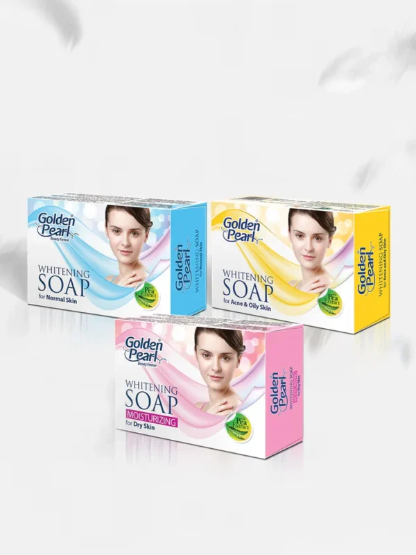 Pack of 3 (Glowing Soap - Acne Prone & Oily Skin, Glowing Soap - Normal Skin & Glowing Soap - Dry Skin ) Deal