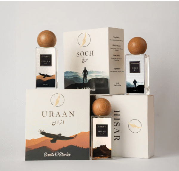 Hisar Perfume Spray 50ml – Poetic Range - Image 3